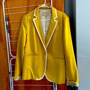 Gold Banana Republic Blazer.
